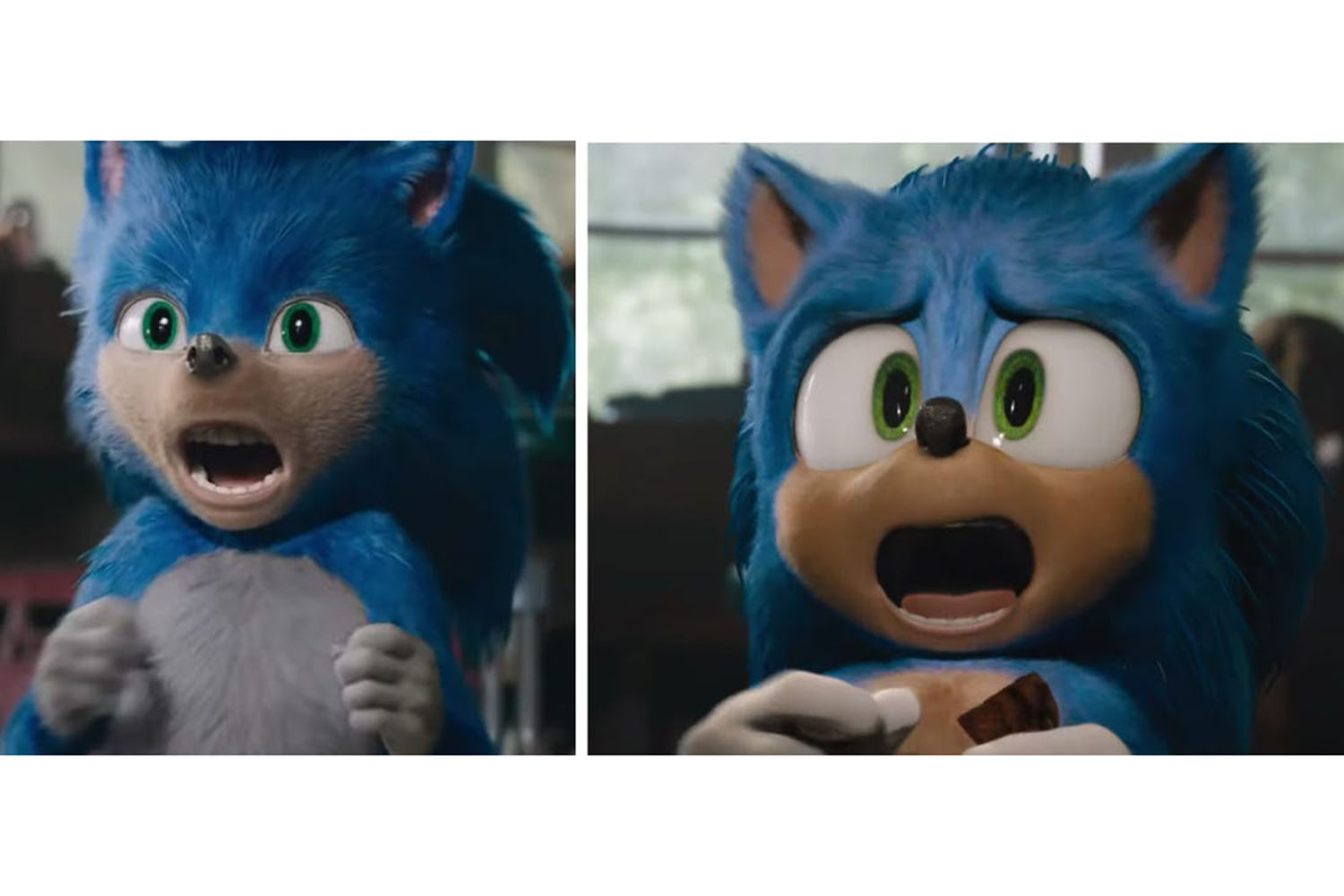 Sonic movie: New trailer shows redesigned hedgehog after fan