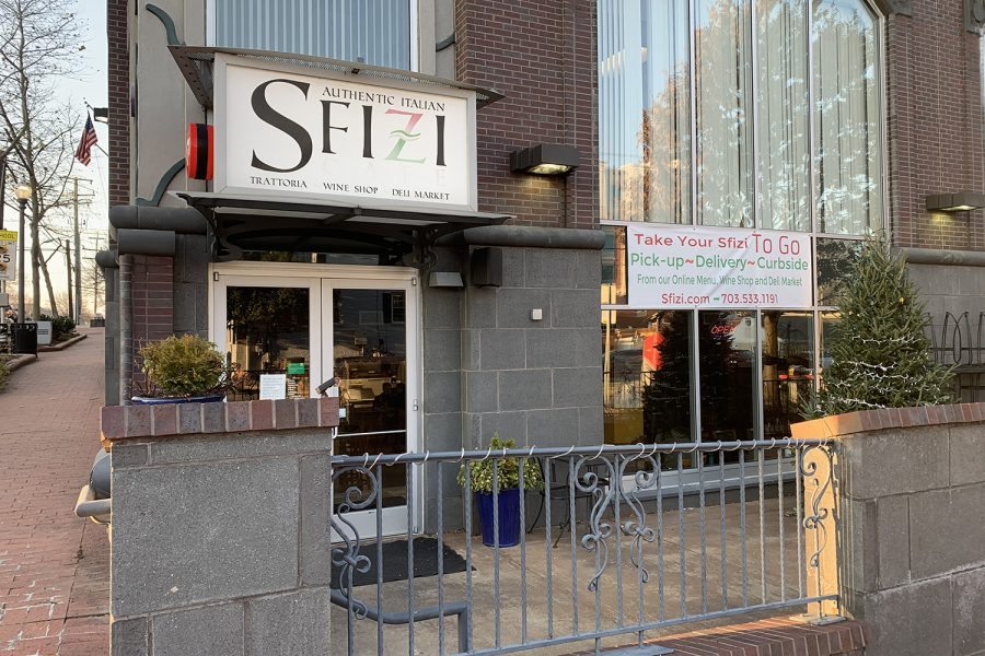 Local restaurants such as Sfizi in Falls Church have been suffereing due to the cold weather, keeping customers from eating outdoors.