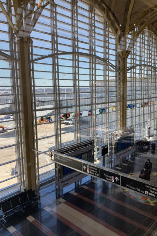 Reagan National Airport remained  mostly empty during the COVID-19 pandemic, but started filling up with travelers again as vaccines rolled out this spring.