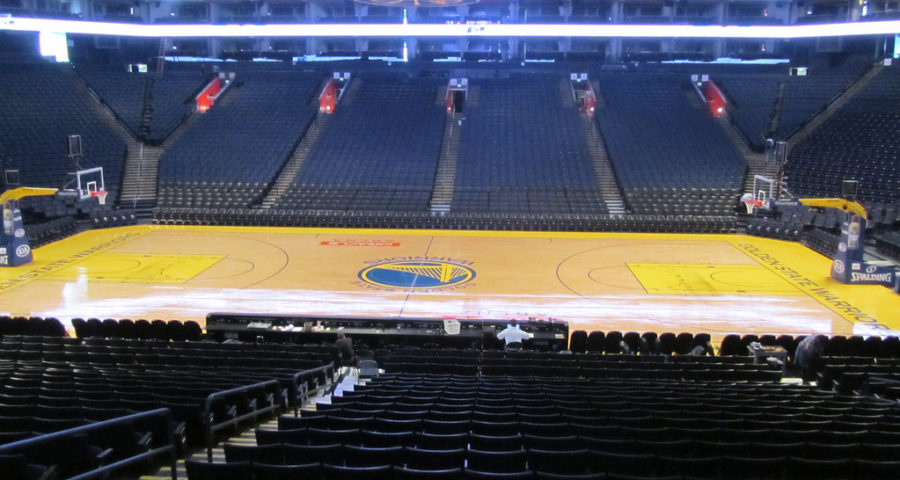 The Oracle Arena, Oakland David Jones