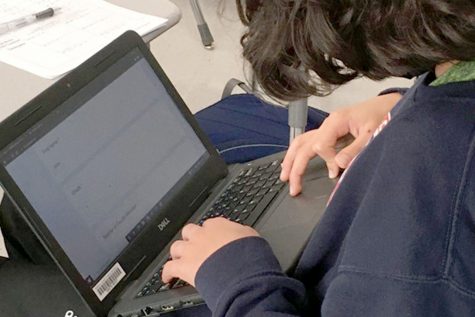 Students have to stop what theyre doing and pull up a long form on their computer before using the restroom.