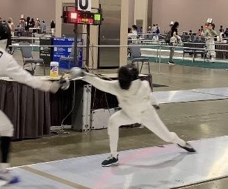 Student Finds Talent For Fencing