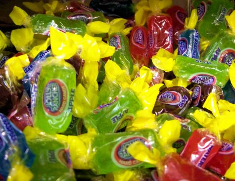 Candy Grams included three Jolly Ranchers to brighten students day heading into SOLs.