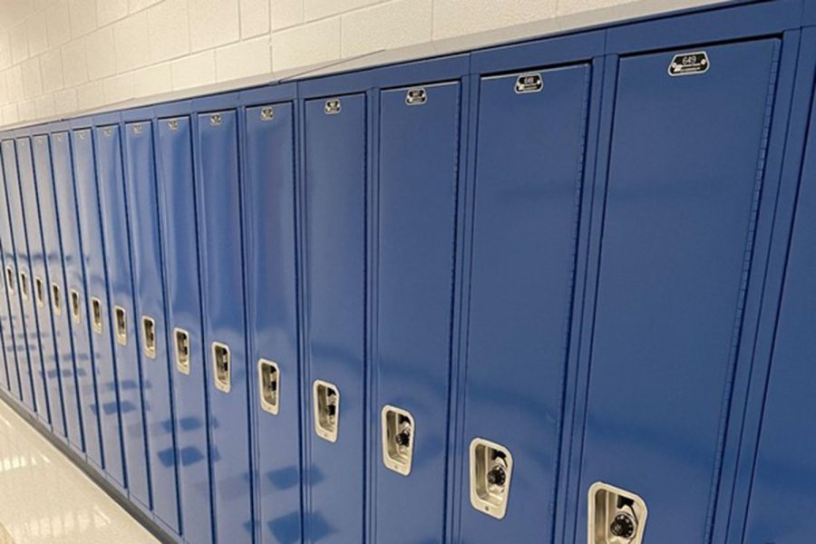 Students have largely ignored lockers this year, in favor of backpacks